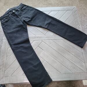 Polo Ralph Lauren Black Jeans Varick Slim Straight Denim Stretch
